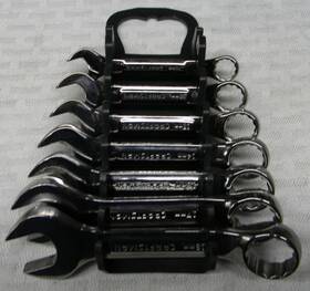 Craftsman 44113-44119 7pc Metric Stubby 12pt Combo Wrench Set 10-18mm #44113-44119 Usa -vv