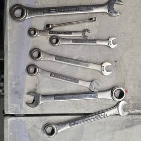 Craftsman 44638 7pc Sae Reversible Ratcheting Box Wrench Set 3/4 In