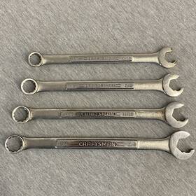 47858 Craftsman 47855 47856 47857 Usa Speed Combination Wrench Set Of 4 - 9/16 5/8 11/16 3/4