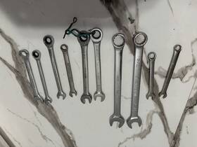 Craftsman 49963 V Series Sae Ratcheting Combination Wrench Set 10pc 1/2-3/4 Inch