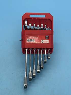Cmmt87019 Craftsman 87019 7-piece Set 12-point Metric Ratchet Wrench Model #cmmt87019
