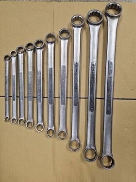 Craftsman 9-44237 10pc Double Box Wrench Set 3/8 - 1 5/16