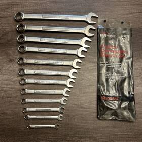 9-44733 Craftsman 12 Piece Combination Wrench Set Read Description