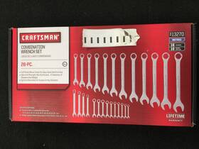913270 Craftsman 26pc Combo Wrench Set Metric 13270