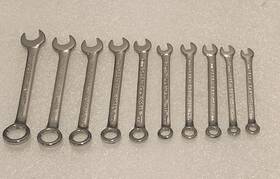 93182 Craftsman 10 Piece Combo Metric Mm Ignition Small Midget Mini Wrench Set