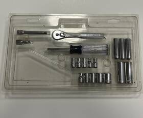934701 Craftsman 1/4 Drive Socket Wrench Set Sae 34701 19 Pc Ratchet Usa Tools