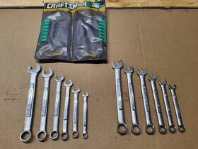 944753 Craftsman 12pc 44753 Combination Sae - Metric Wrench Set