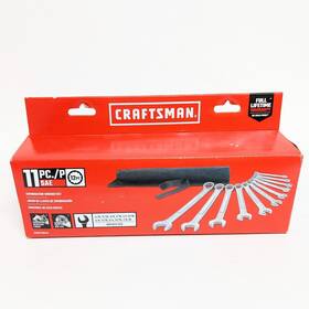 Cmmt10946 Craftsman 12 Point Sae Wrench Set 11 Pc