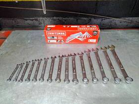 Cmmt12066 Craftsman 15-piece Set 12-point Metric Standard Combination Wrench