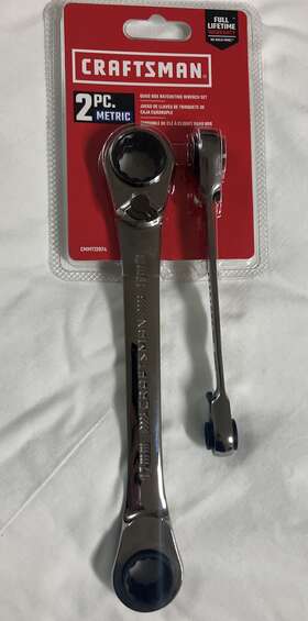 Cmmt12074 Craftsman Metric Ratcheting Box Wrench Set