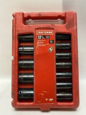 Cmmt15887 Craftsman Crafstman Deep Impact Socket Set