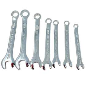 Cmmt17998 Craftsman 7 Pc Metric Midget Combination Wrench Set 4 5 6 8 Mm