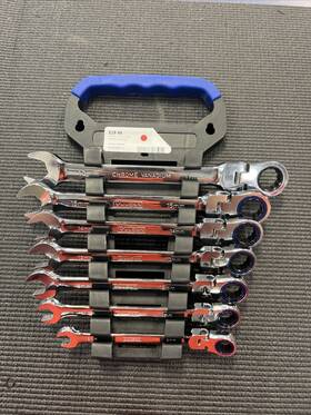 Cmmt44188 Craftsman 7 Pc Chrome Vandium Ratcheting Set