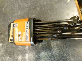Cmmt87014 Craftsman 11 Piece Sae Long Length Wrench Set New