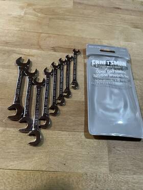 Craftsman Cmmt94308 Metric 8 Piece Ignition Wrench Set