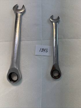 442424 Craftsman Tools Lot 2 18 Mm And 13m Metric Ratcheting Combination Wrench Set 42429 42424