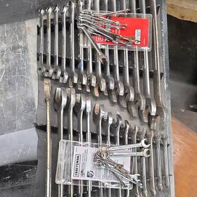 Craftsman V-42931 Combination Wrench Set Metric/standard Forged Steel 1/4in 10mm 25mm