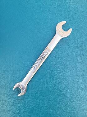 Craftsman V-44504 10 Mm X 11 Double Open End Wrench. -v-44504 Usa Made Vintage