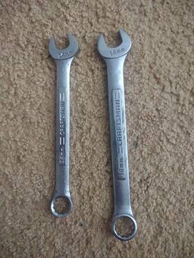 Va-42924 Craftsman Va-42918 Wrenches 14mm And 16mm Tools