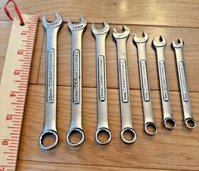 Va-4891 Craftsman 7 Piece Metric Combination Wrench Set Series 15mm - 7mm