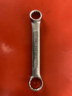 Vv-43865 Craftsman - 5/8 Inch And 3/4 Stubby Double End Box Wrench