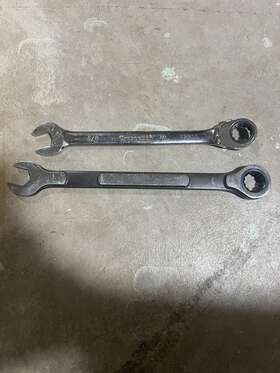 Fr20 Cresent & Kobalt Crescent And 5/8 Inch Ratcheting Combination Wrenchs