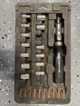 6052872 Crew Line - Screwdriver Socket Set Sae And Metric
