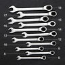 D01-2247 S01 Unbranded Sae Metric Ratchet Wrenches Repair Combination Chrome 636339507677
