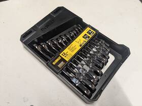 Dwmt19229 Dewalt 12 Piece Flex Ratcheting Metric Wrench Set