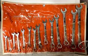 Crs-c0824 Diamond Tools 14 Pc Metric Combination Wrench Set 8 24mm Drop-forged Alloy Steel