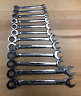 Dr12m Gearwrench Piece Reversible Ratcheting Combo Metric Wrench Metal