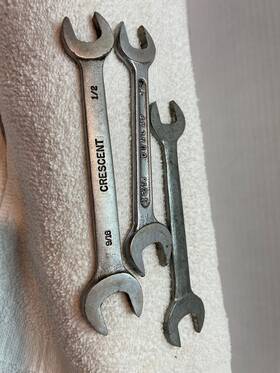 C1725-b Dunlap 3pc Wrench Set