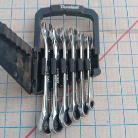 Duralast 099575641404 Metric Universal Ratcheting Wrench Set 6 Piece 8/10/12/13/14/15mm