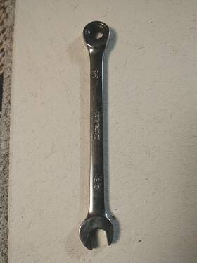 Duralast 54-122 3/8 Polished Chrome 12 Point Ratcheting Wrench - Lifetime Guaranty