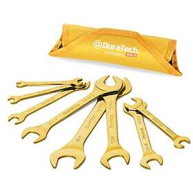 Duratech 820909692713 Super-thin Open End Wrench Set Sae 8-piece 1/4 Inch To 1-1/16 Cr-v Steel Tit