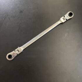 Wrm1214 E-z Red 12 X 14mm Extra Long Locking Flex Head Wrench Metal