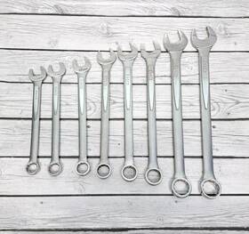 63632 Easco Usa Metric Combination Wrench Set 20mm 21mm 22mm 24mm 25mm 26mm 30mm 32mm
