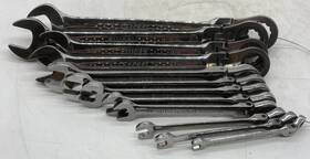 E111114 Expert 12pc Sae Flex-head Ratcheting Combination Wrench Set Gal158049