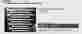 Gaaf1008 Toptul 10 Piece Metric Extra Long Combination Wrench Set