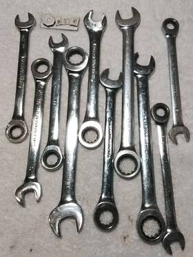 Gearwrench 10grs 10pc Gear Wrench Sae-metric Assorted Sizes Inch All Are Brand 12pt