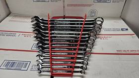 Gearwrench 744759452993 6-point Sae/metric Wrench Set 28-piece With Holders Vgc Most Are New