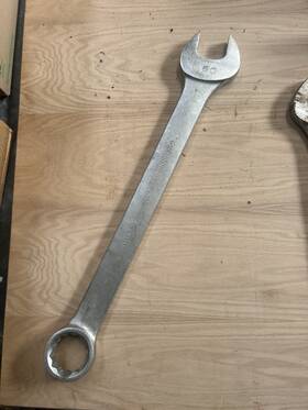 Gearwrench 81845 60mm Jumbo Combination Wrench 12-point Non-ratcheting