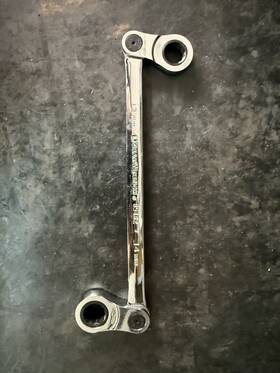 85482 Gearwrench 13mm X 14mm Double Box End Ratcheting Wrench Flex Head