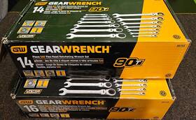 86759 Gearwrench 86728 Flex Head Ratcheting Wrench Master Set Metric And Sae &86759