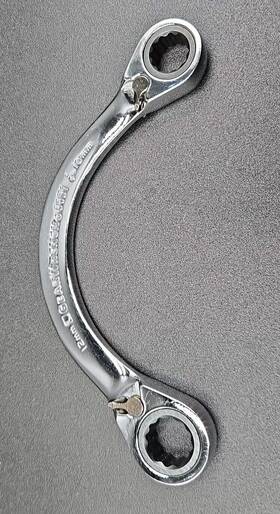9851 Gearwrench Half Moon Reversible Double Box Ratcheting Wrench 10mm 12mm