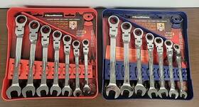 9900d Gearwrench 9900p 9700 Flex Head Ratcheting Wrench Set - Standard And Metric