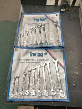 51002 Great Neck 51003 Wrench Sets No. And Missing 17
