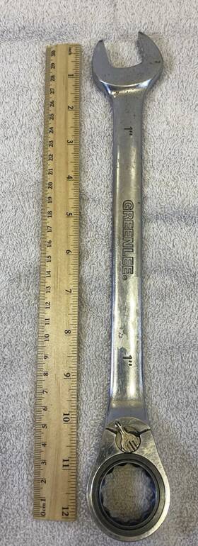 Greenlee 0354-23 1 Inch Ratcheting Wrench Works With Slug Buster Kit Ko Cutter