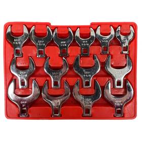 Grip Tools 156552 14-piece 1/2-inch Drive Sae Jumbo Crowfoot Wrench Set