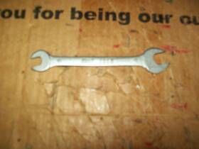 2915 Hazet 1 Of Vintage 8mm And 10mm Double Open End Wrench Germany